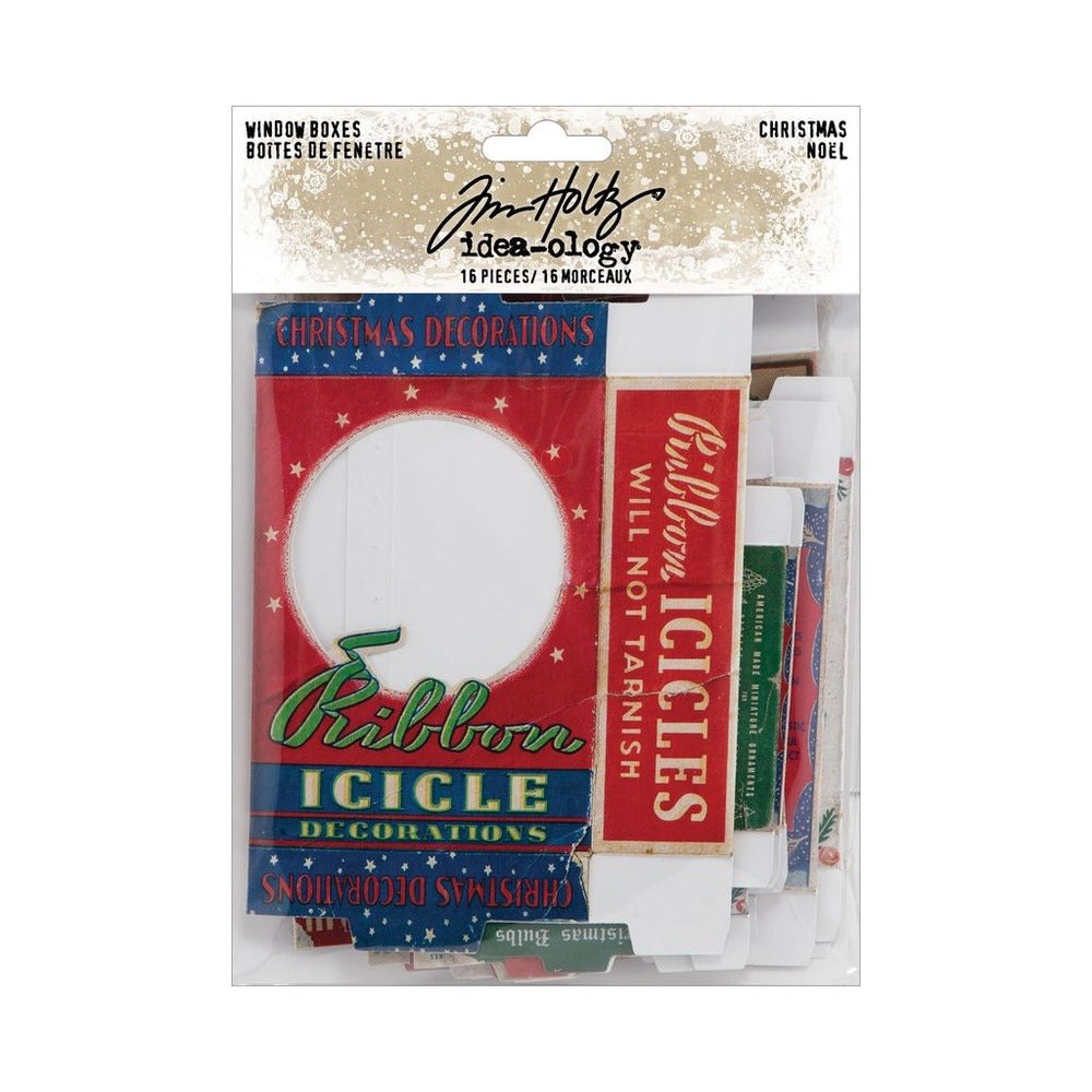 Christmas Window Boxes by Tim Holtz Idea-ology