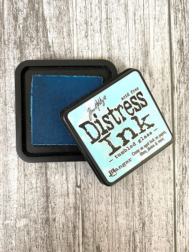 Distress Ink Pad - Tumbled Glass