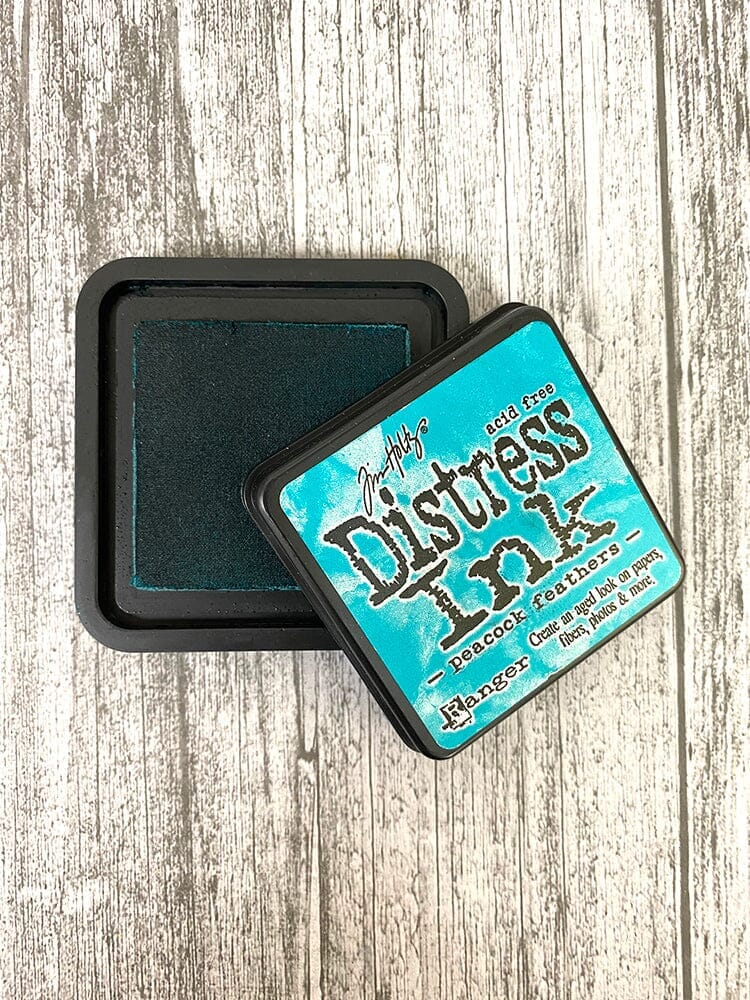 Distress Ink Pad - Peacock Feathers