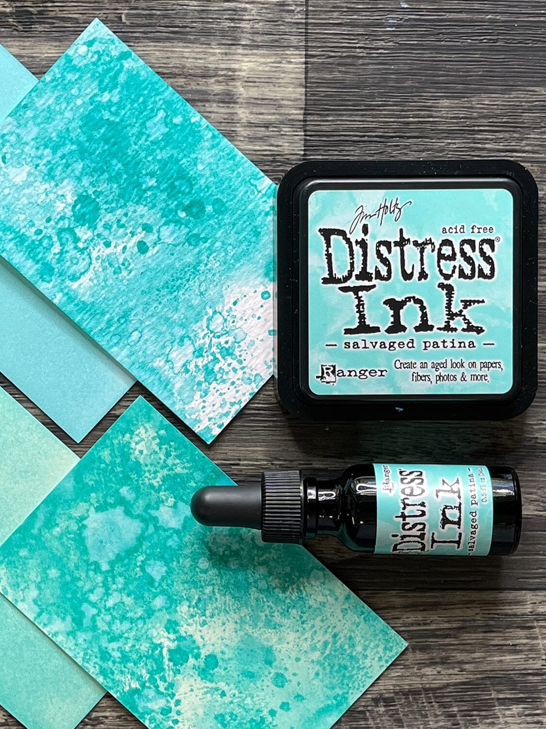 Distress Ink Pad - Salvaged Patina