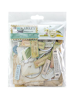 The Quiet Observer - Chipboard Set