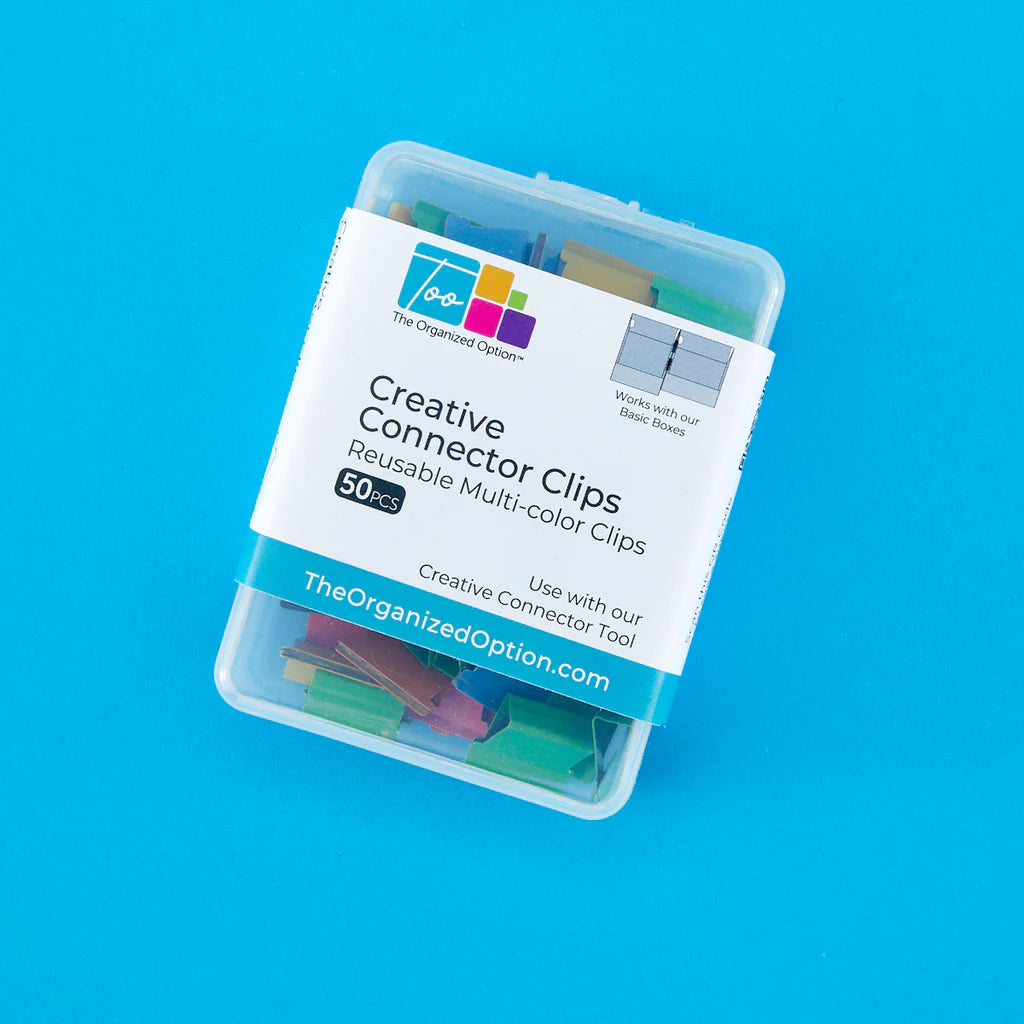 TOO - Multi Color Connector Clips (50)