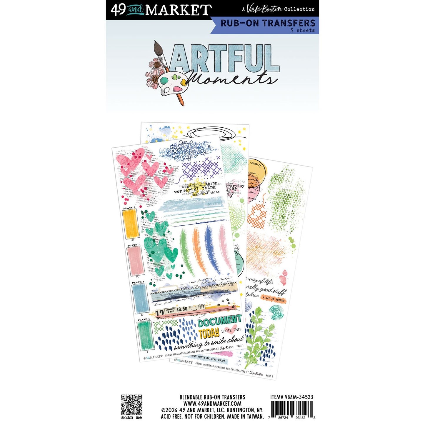 Artful Moments - Blendable Rub-Ons