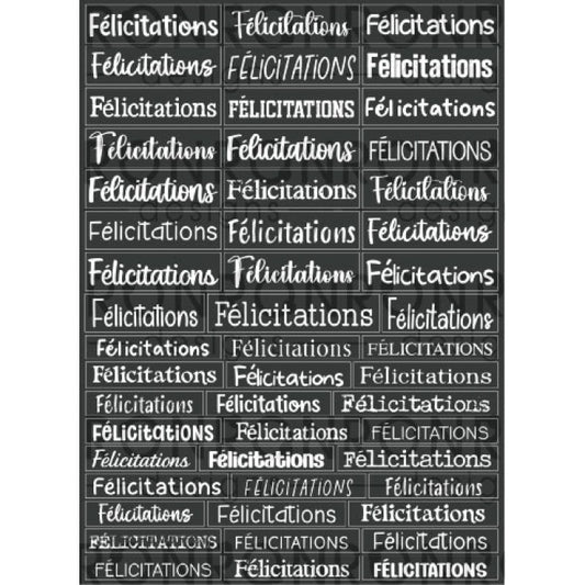 Félicitations - Collant - Noir