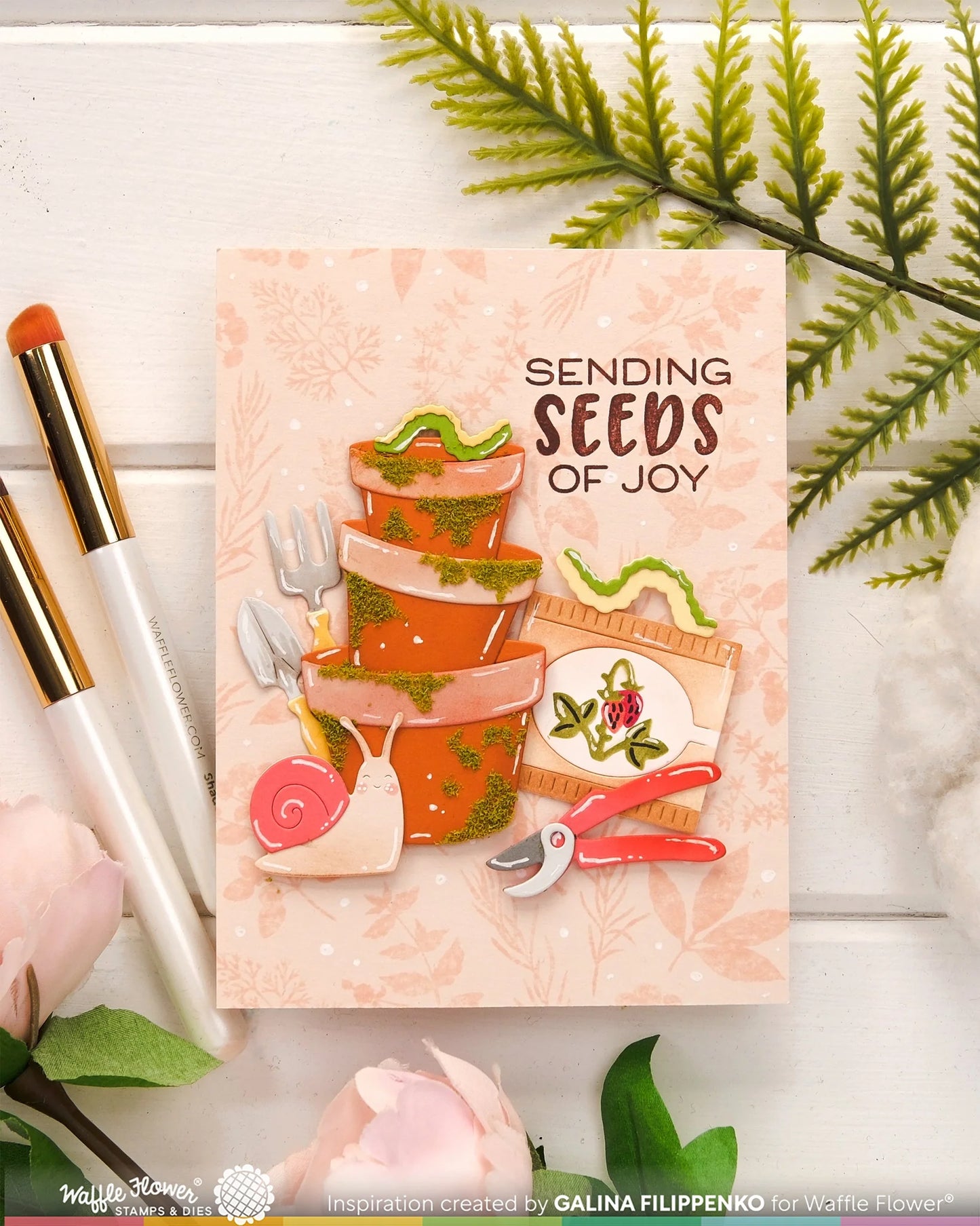 Green Thumb - Sentiments Stamp