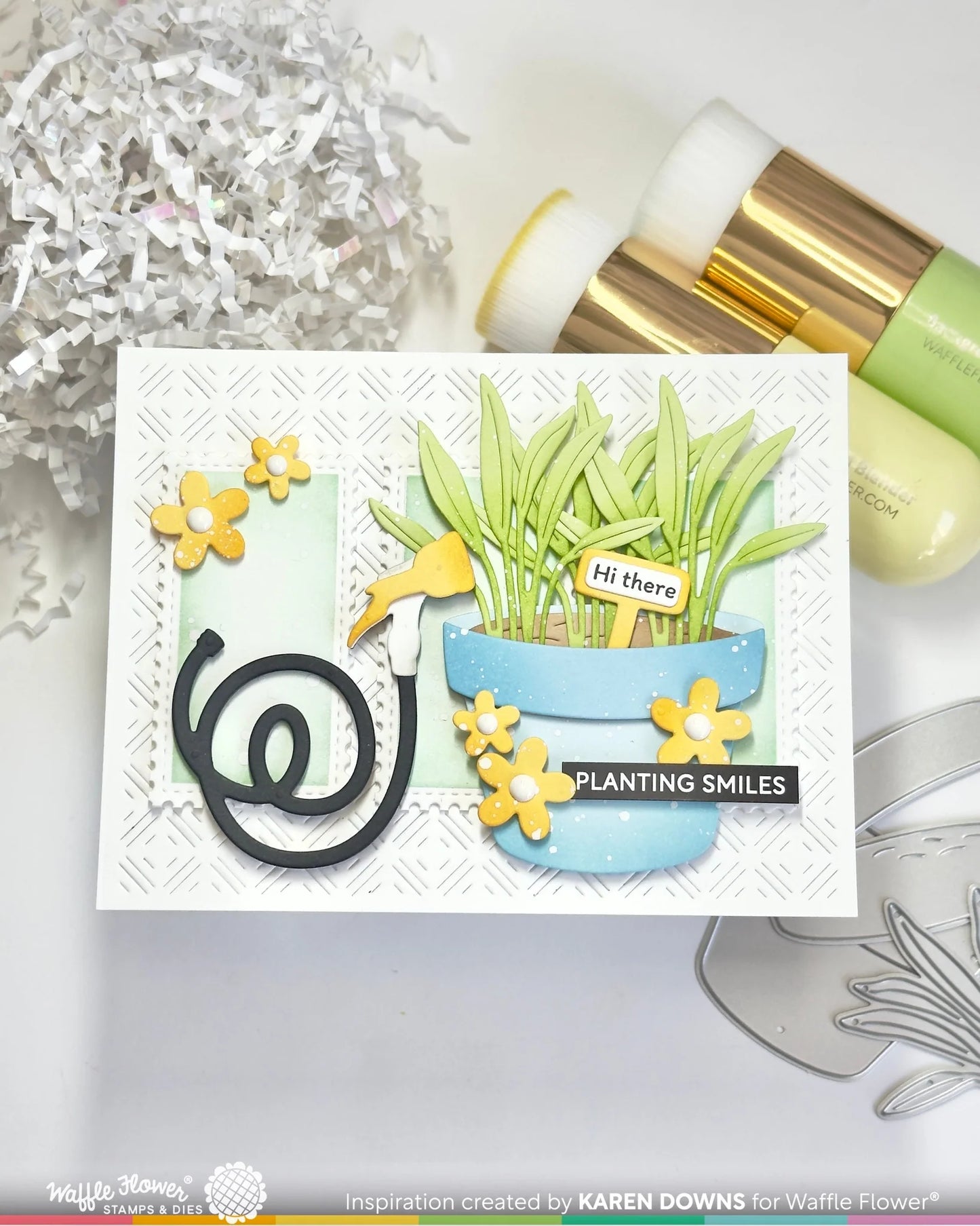 Postage Collage Gardening Add-On - Die