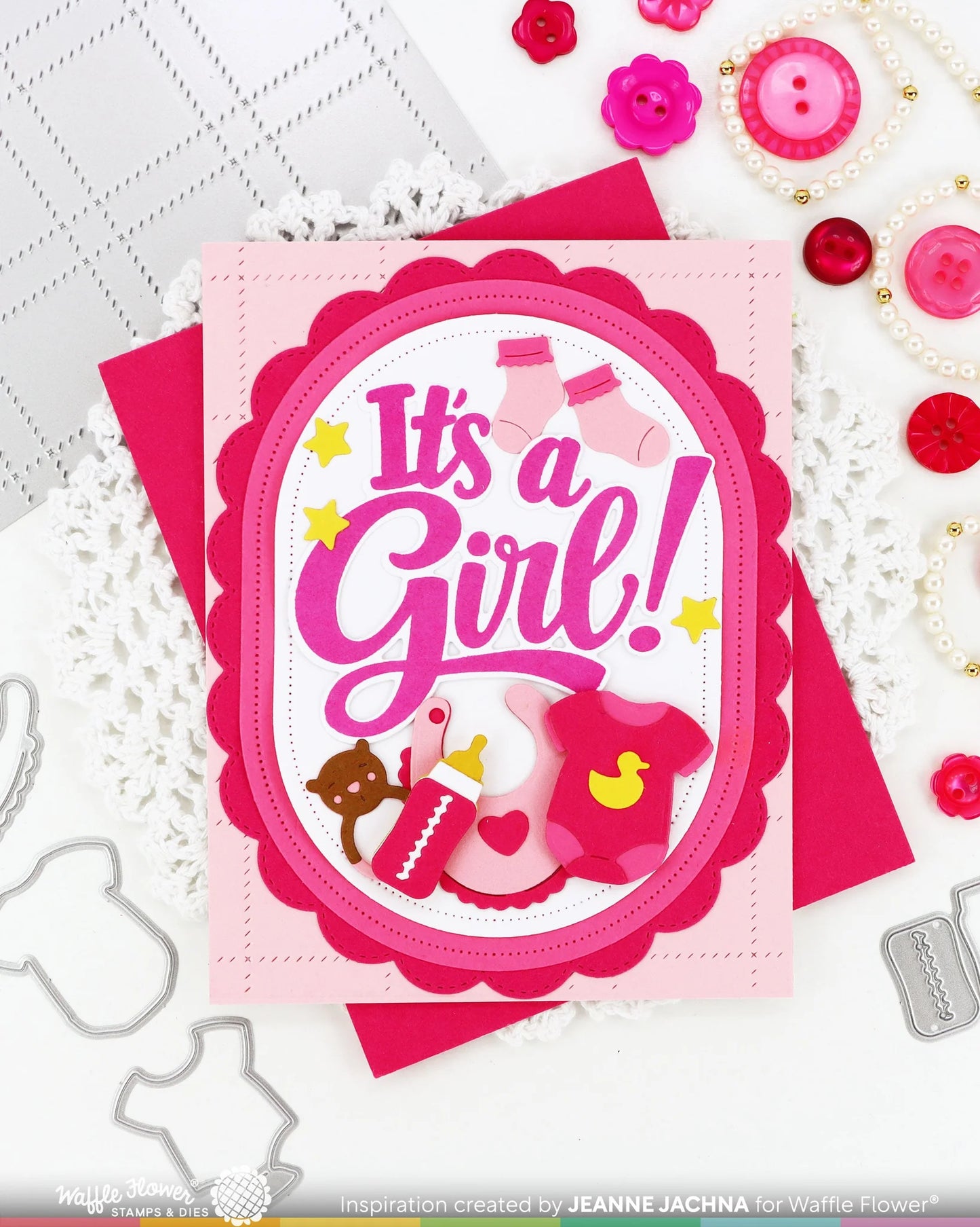Postage Collage Baby Icons - Die