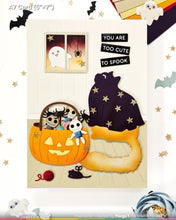 Postage Collage Spooktacular Icons - Die