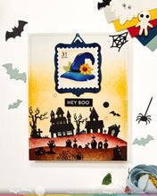 Square Postage Spellcial - Stencil