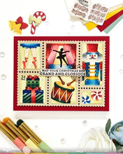 Postage Collage Nutcracker - Stencil