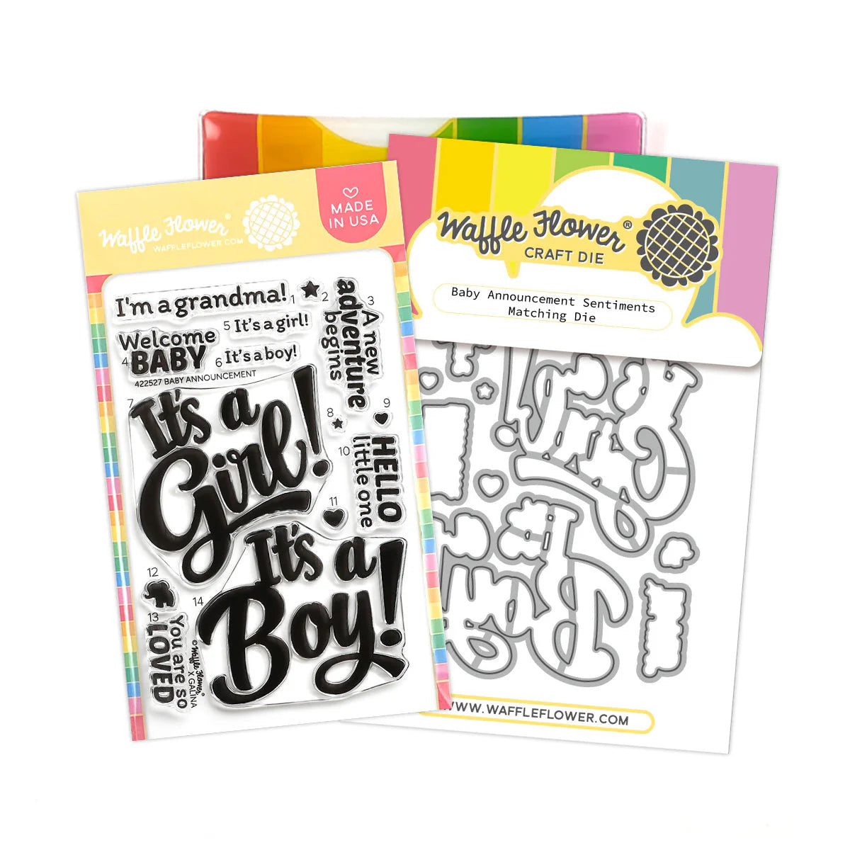 Baby Announcement - Sentiments Combo