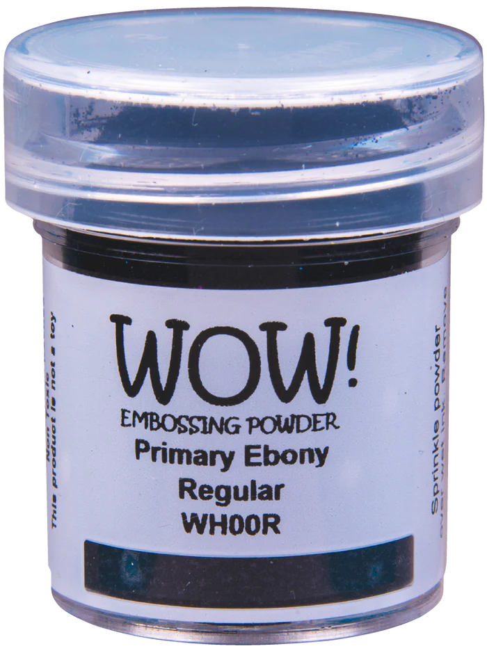 WOW! Embossing Powder - Primary Ebony