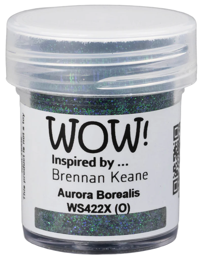 WOW! Embossing Powder - Glitter - Aurora Borealis by Brennan Keane