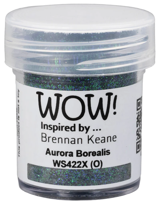 WOW! Embossing Powder - Glitter - Aurora Borealis by Brennan Keane