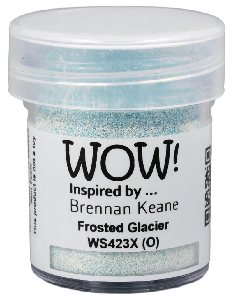 WOW! Embossing Powder - Glitter - Frosted Glacier by Brendan Keane