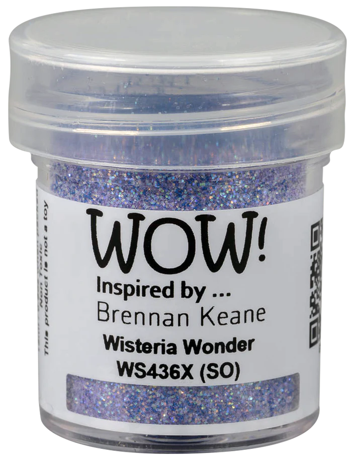 WOW! Embossing Powder - Glitter - Wisteria Wonder by Brendan Keane