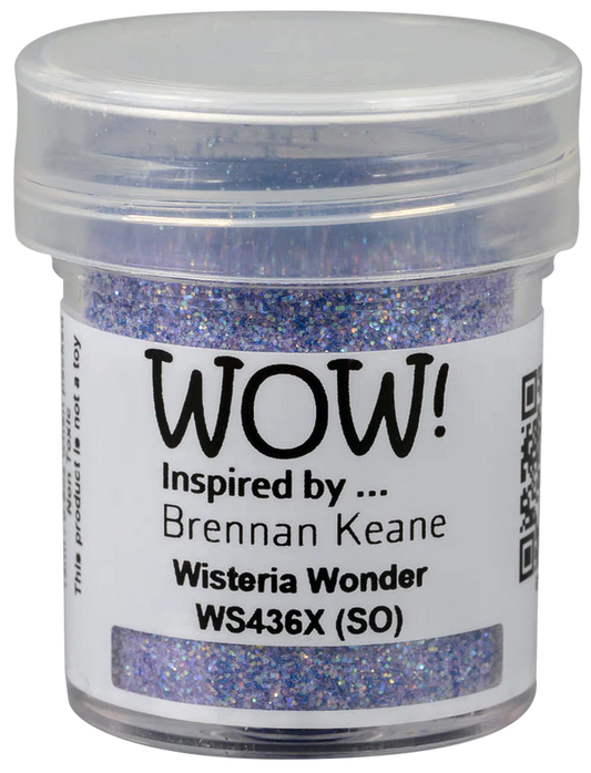 WOW! Embossing Powder - Glitter - Wisteria Wonder by Brendan Keane