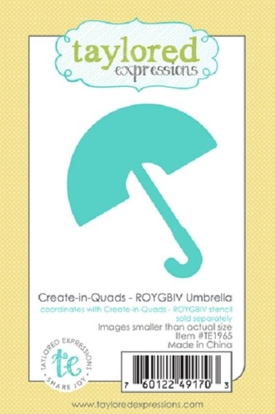 Create-In Quads - ROYGBIV Umbrella - Die*