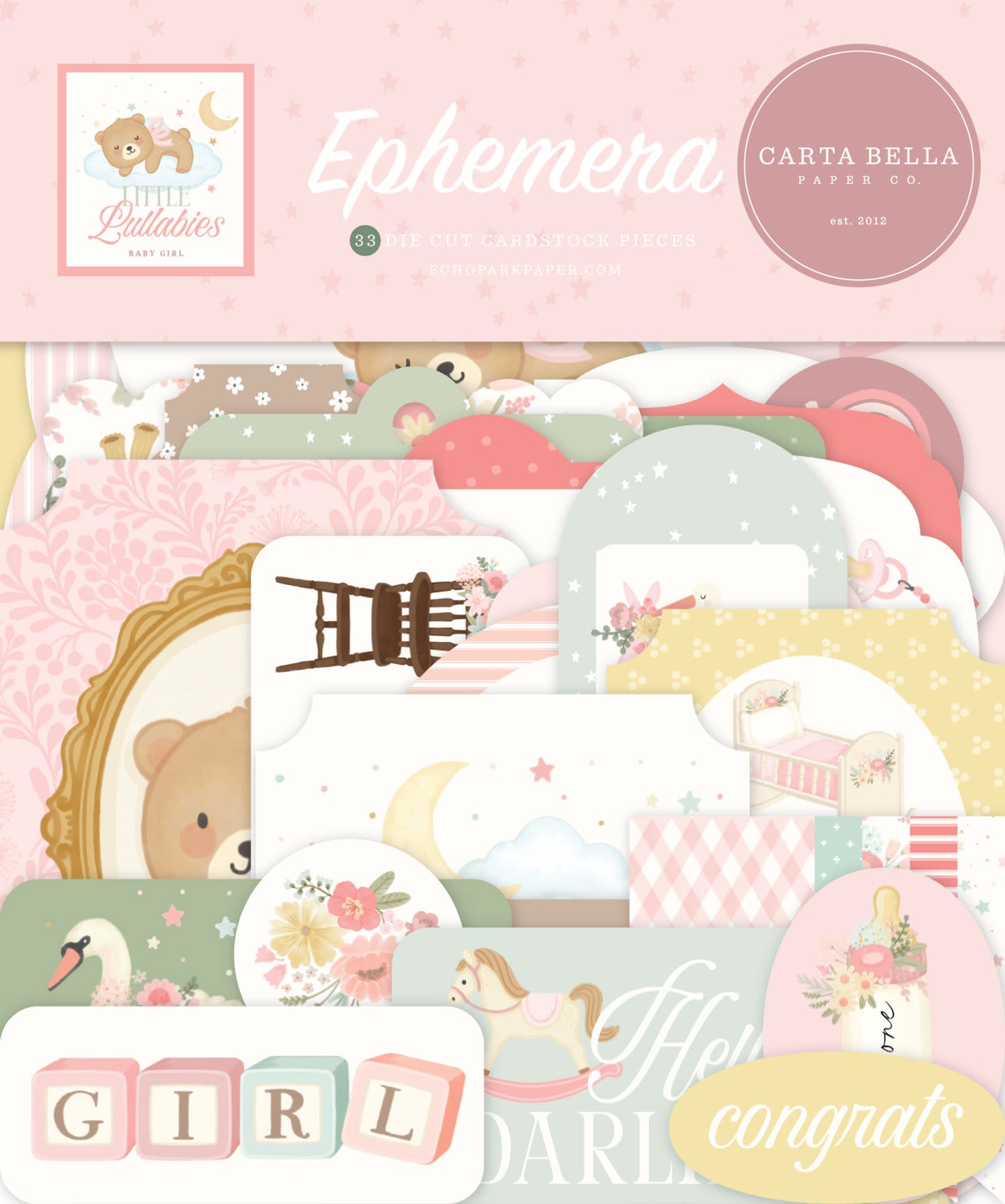 Little Lullabies - Baby Girl - Ephemera