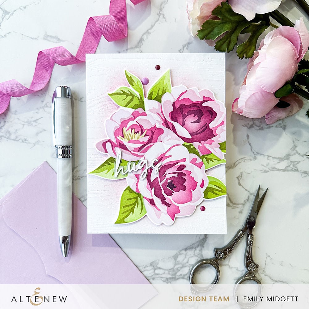 Stencil Art: Amourous Dream & Add-On Die Bundle