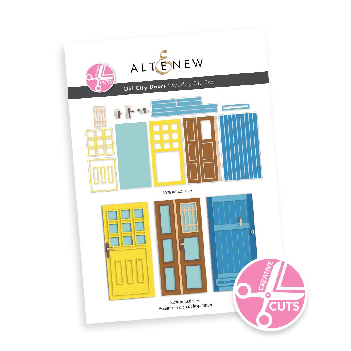 Creative Cuts - Old City Doors - Layering Dies