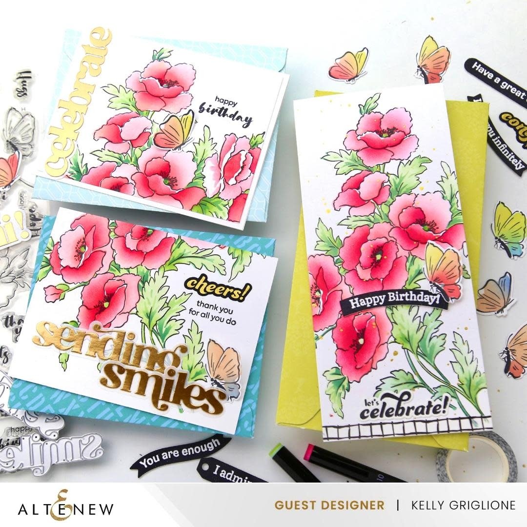 Bouquet of Poppies - Bundle