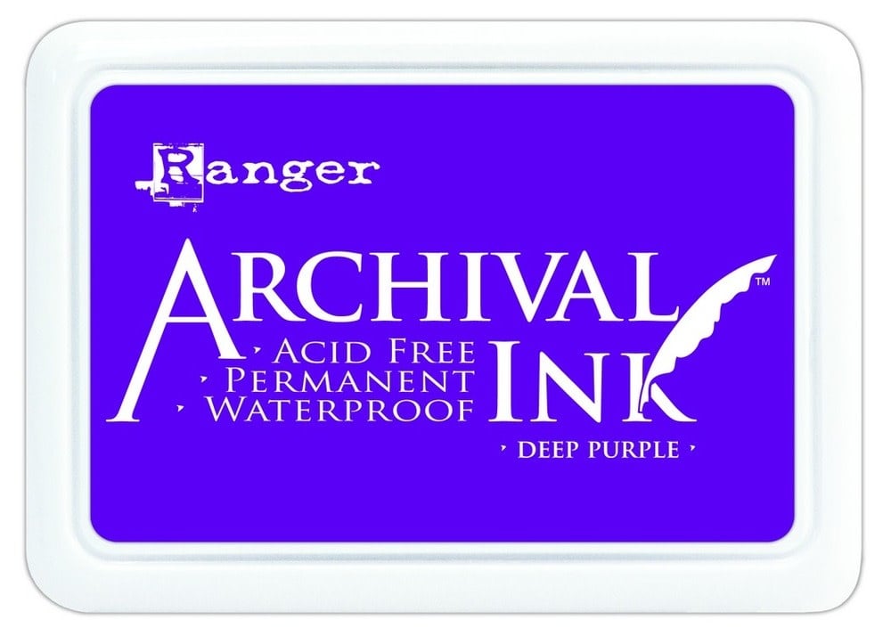 Archival Ink Pad - Deep Purple