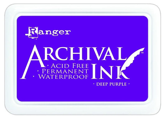 Archival Ink Pad - Deep Purple