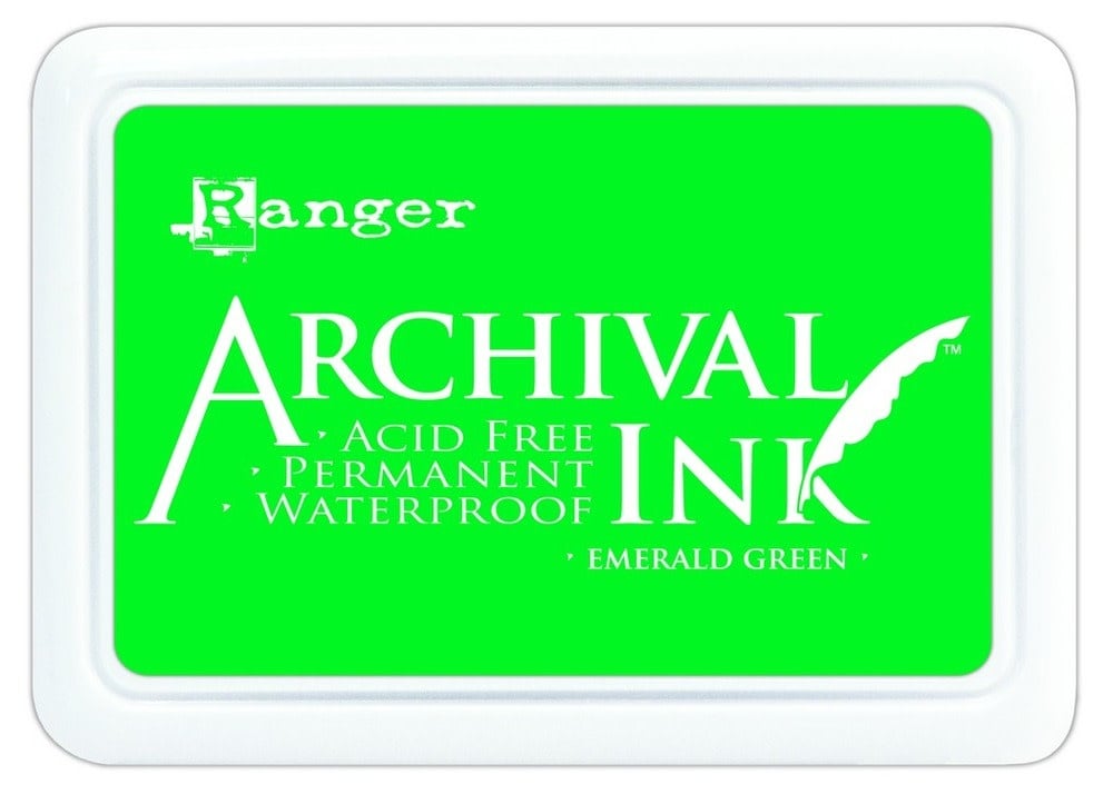 Archival Ink Pad - Emerald Green