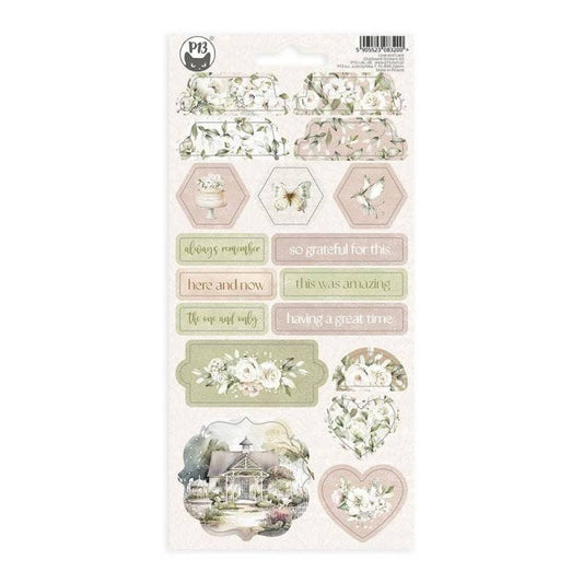 Love and Lace - Chipboard Sticker Sheet  03*