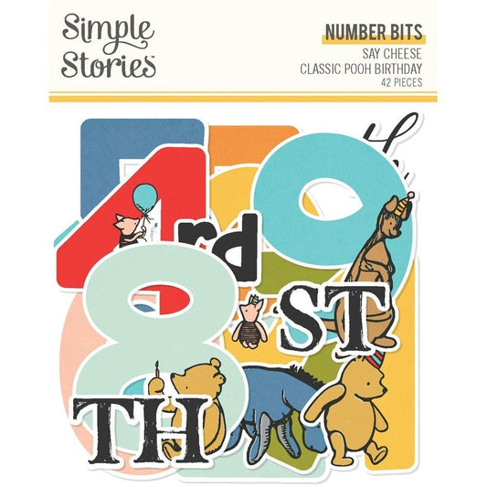 Say Cheese Classic Pooh Birthday - Numbers Bits & Pieces