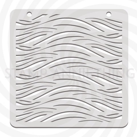 Rough Seas - Stencil