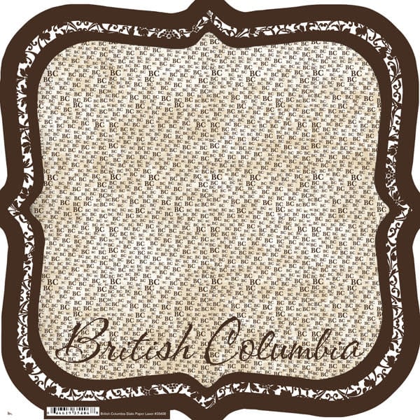 British Columbia - Pattern Paper