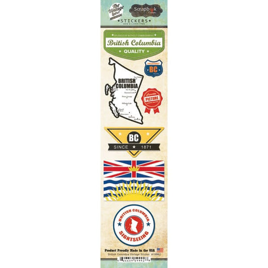 British Columbia Vintage - Stickers