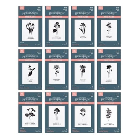 Florals Though the Year Better - Press Plate Bundle