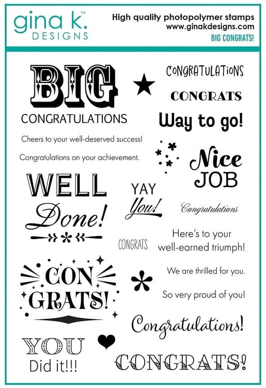 Big Congrats - Stamps*