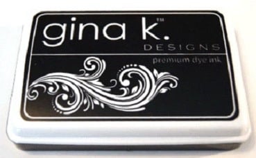 Gina K Ink Pad - Black Onyx