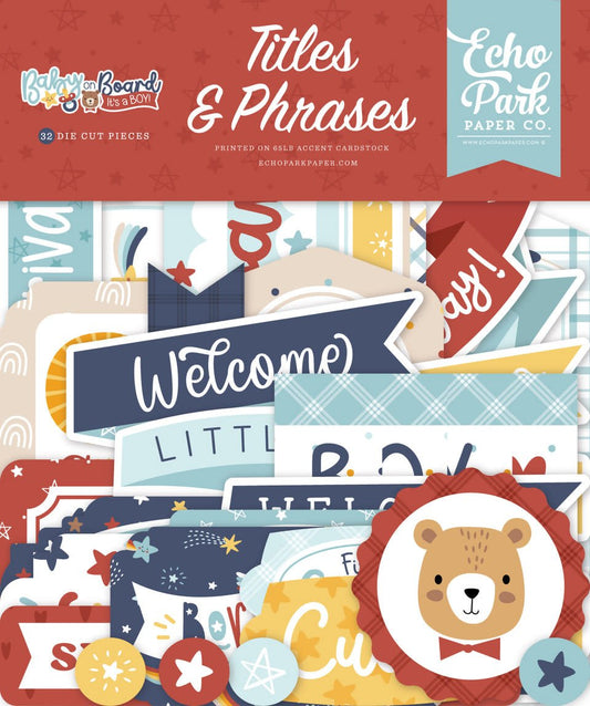 Baby On Board - Boy Titles & Phrases