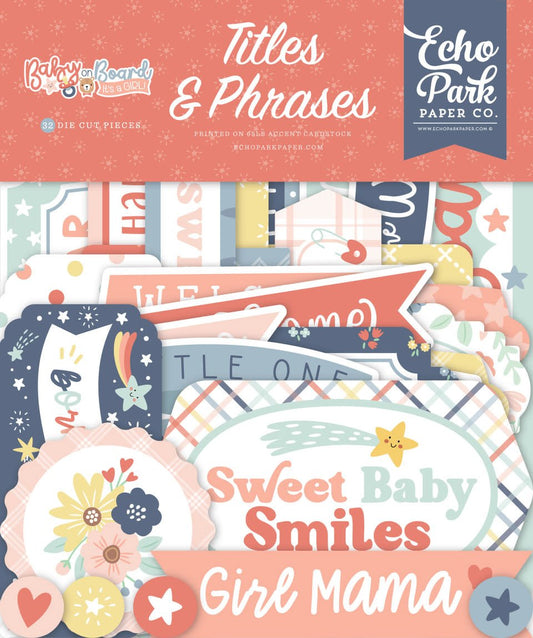 Baby On Board - Girl Titles & Phrases