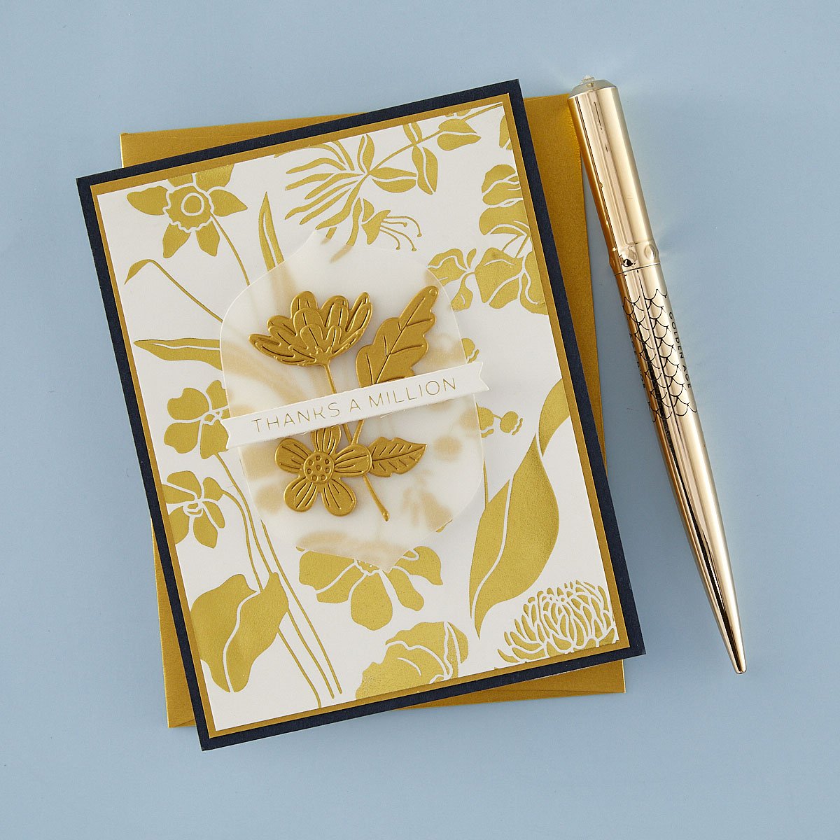 Florals Through the Year - February - Violet - Press Plates