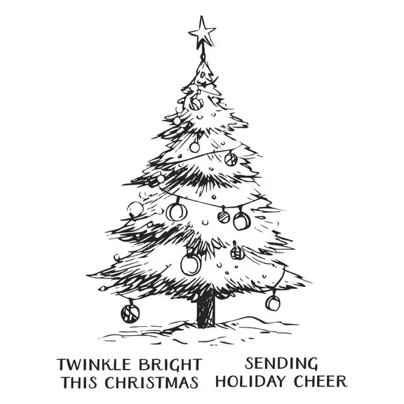 Twinkle Bright Tree - Press Plates