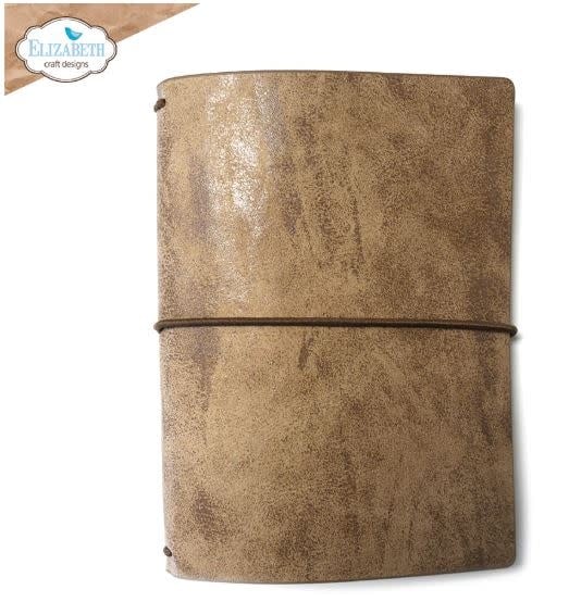 Stonewashed Brown Passport - Art Journal size (4.9” x 3.5” / 124mm x 89mm)