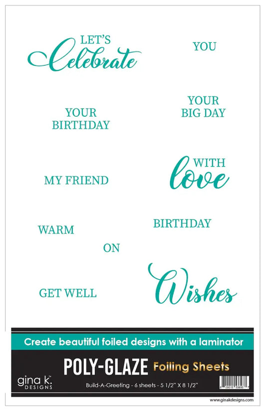 Poly Glaze - Build a Greeting