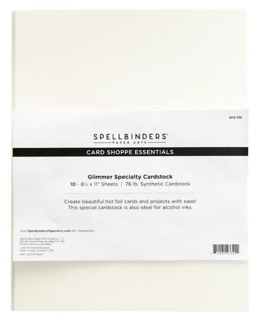 Glimmer Specialty - Cardstock 10 pack - 76 lb Synthetic