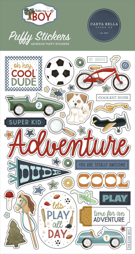 That's My Boy - Puffy Stickers*
