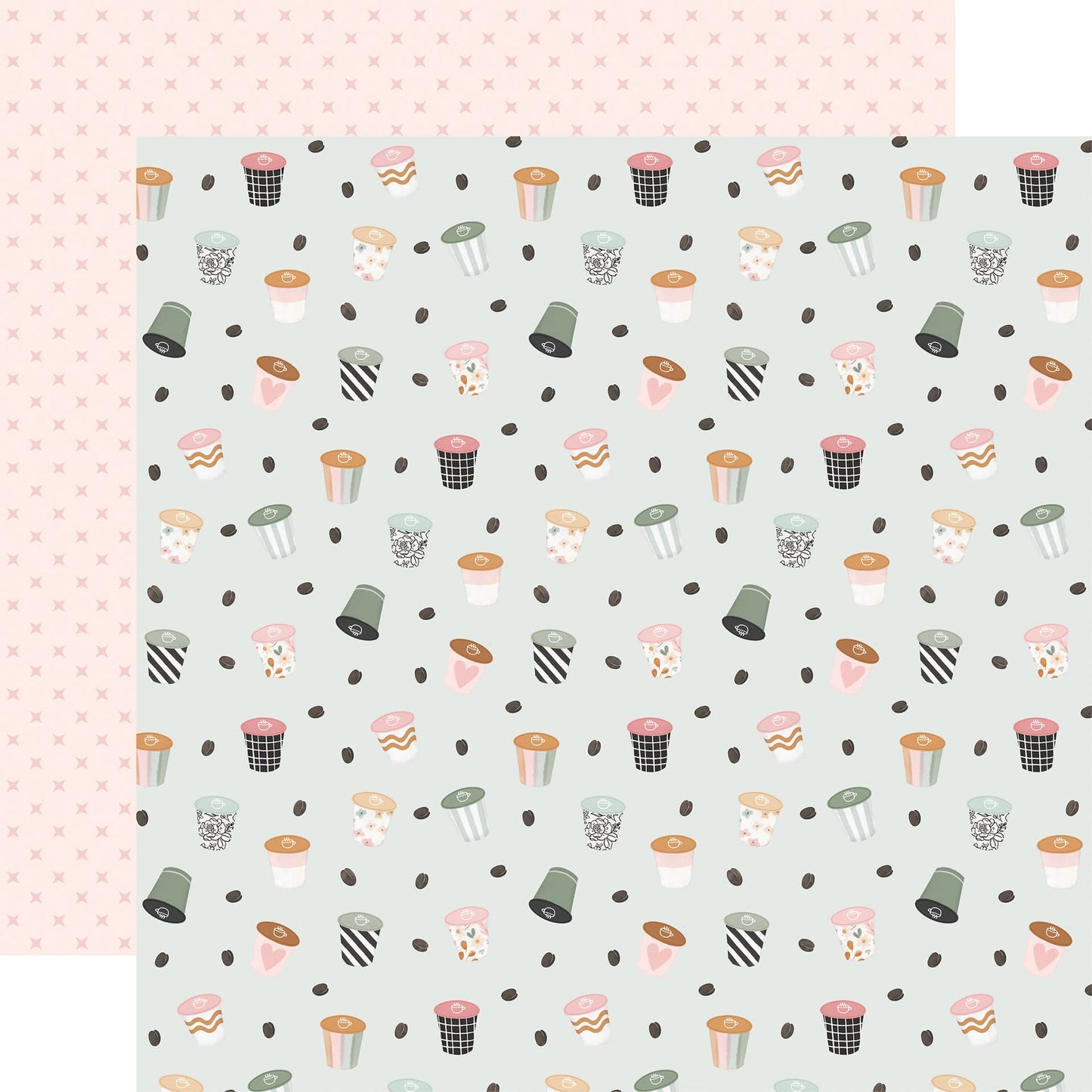 Coffee Shop - Blends and Beans - 12x12 Pattern Paper