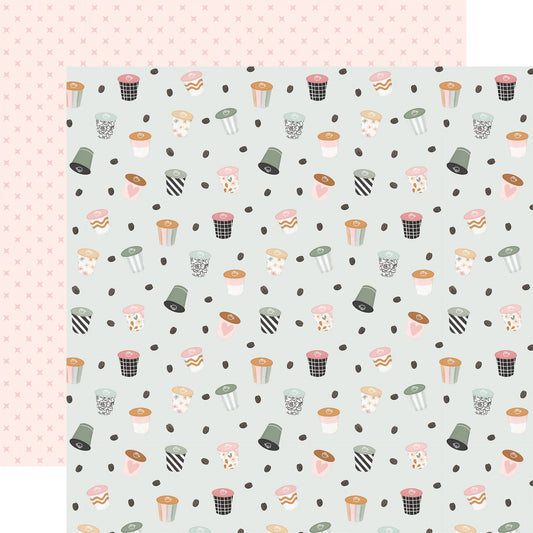 Coffee Shop - Blends and Beans - 12x12 Pattern Paper