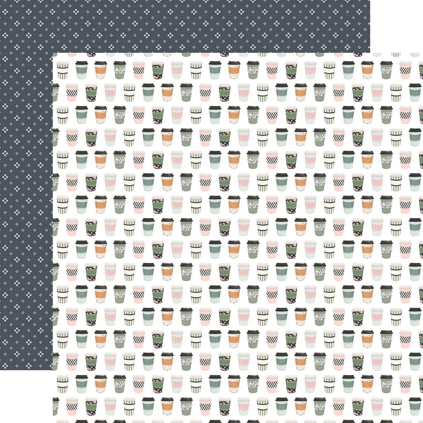 Coffee Shop - Coffee To Go - 12x12 Pattern Paper