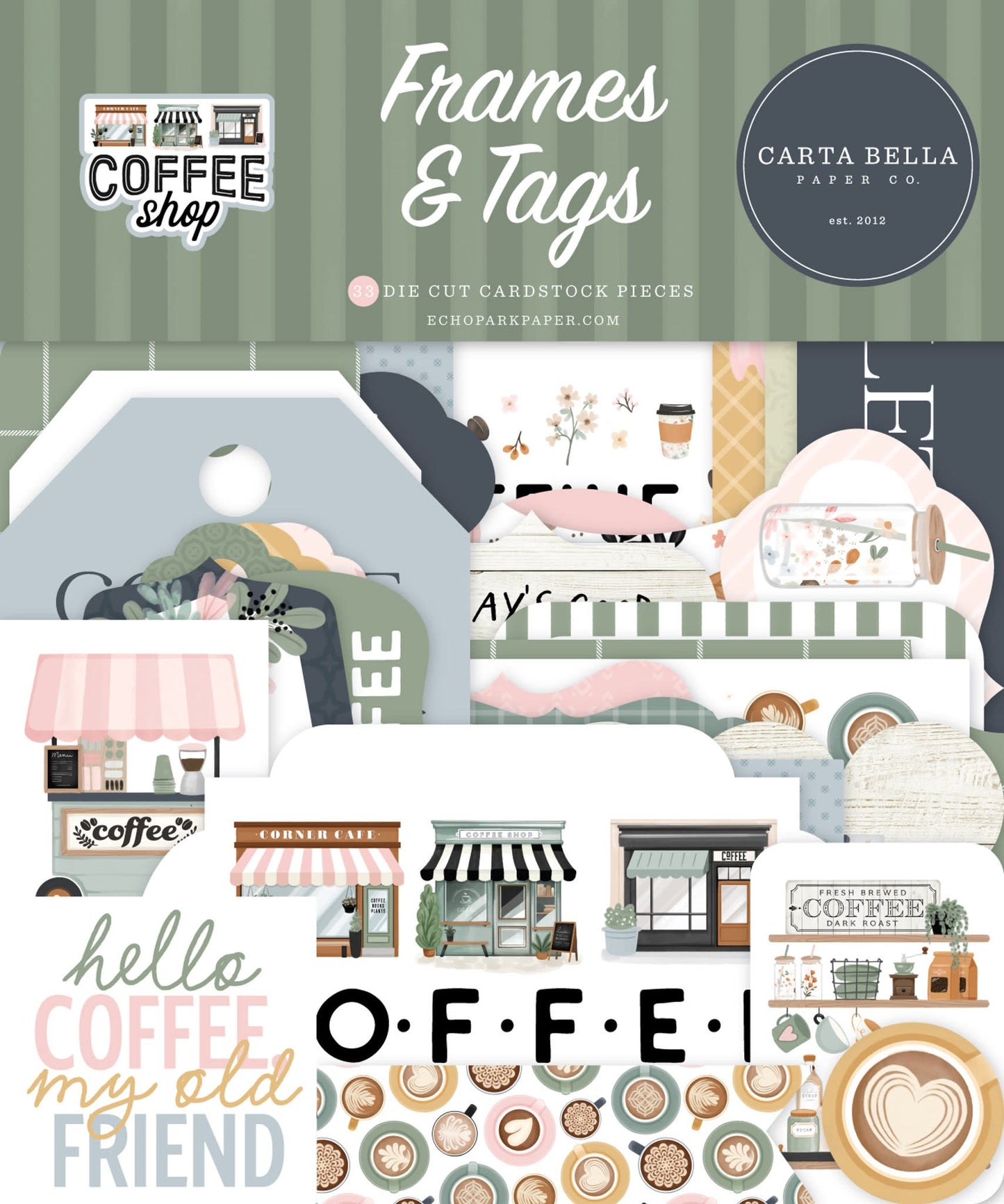 Coffee Shop - Frames & Tags
