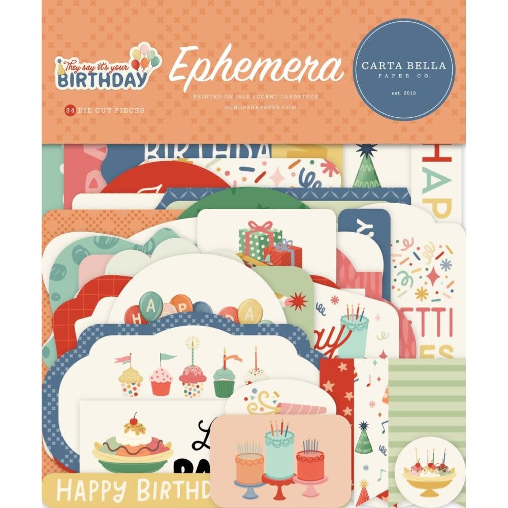 They Say It's Your Birthday - Ephemera